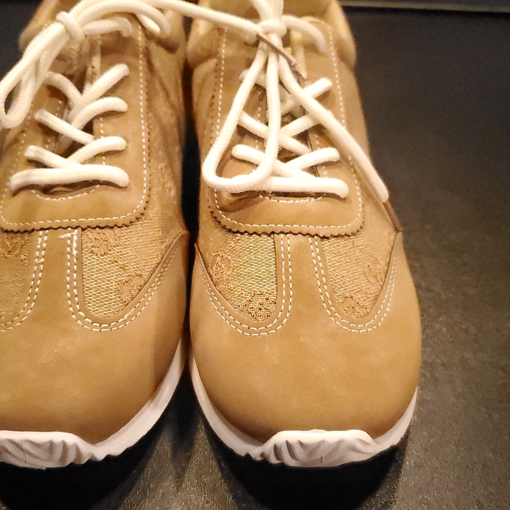 Designer Style Monogram Women's Sneakers Size 8.5